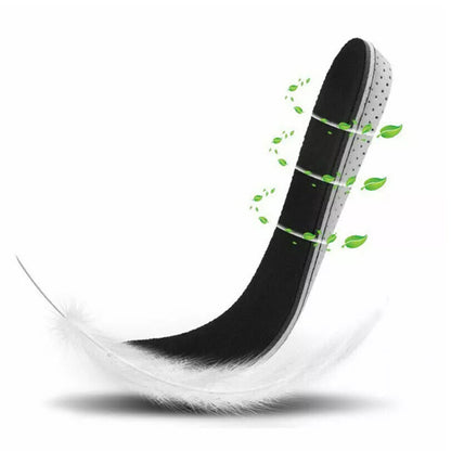 Invisible Height Increase Insoles EVA Breathable Shock Absorbing Shoe Inserts for Men Women