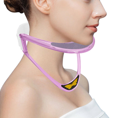 Cervical Brace Neck Collar Cervical Support Traction Neck Protector Pink