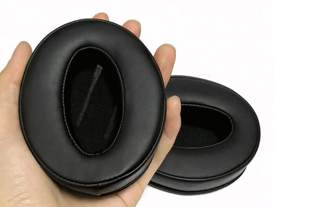 4Pcs Replacement Ear Pads for Sennheiser Headphones Black
