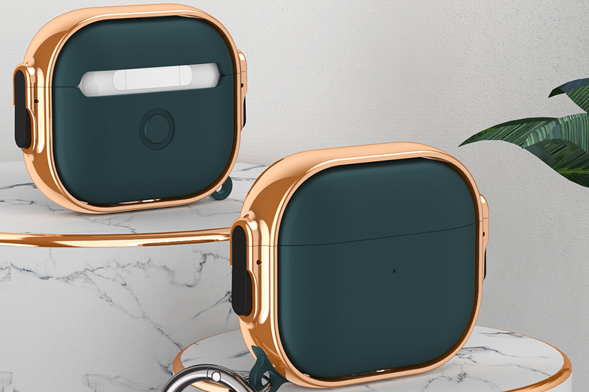 Shockproof Armor Protective Case for AirPods 4th Generation-Green