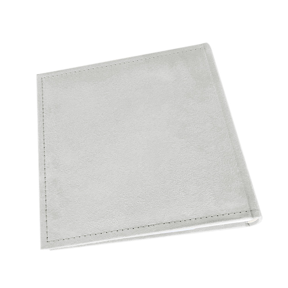 200 Photo Album with Memo Space Storage Book - White
