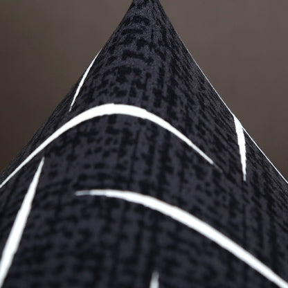 Printed Ergonomic Office Computer Game Chair Slipcovers Stretchy Seat Chair Covers -Black