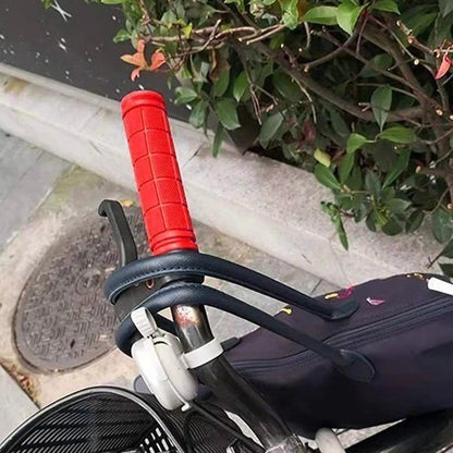 2PCS Bicycle Handle Bar Grips Rubber Grips For BMX MTB Cycle Road Mountain Bike-Red