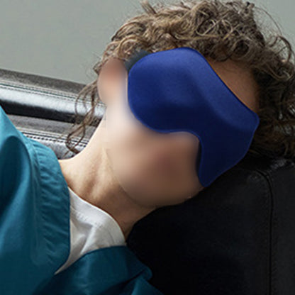 3D Full Blackout Sleep Mask-Blue
