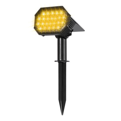Solar Spot Lights Outdoor Garden Light for Yard Pathway Warm White