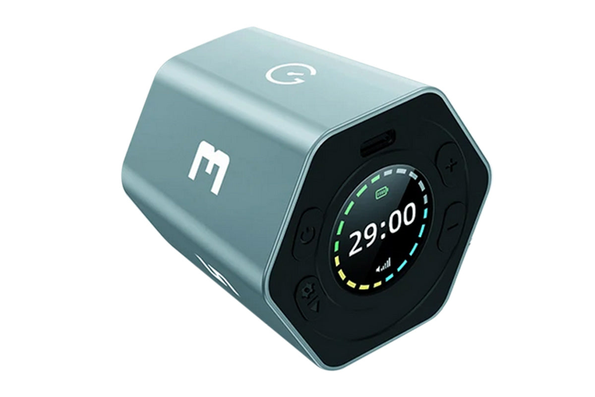 Cube Timer Rotating Timer with Vibration Adjustable Volume Countdown-Blue