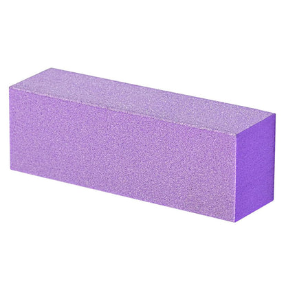 10Pcs 150 Grit Nail Buffer Blocks for Acrylic and Gel Nails-Purple