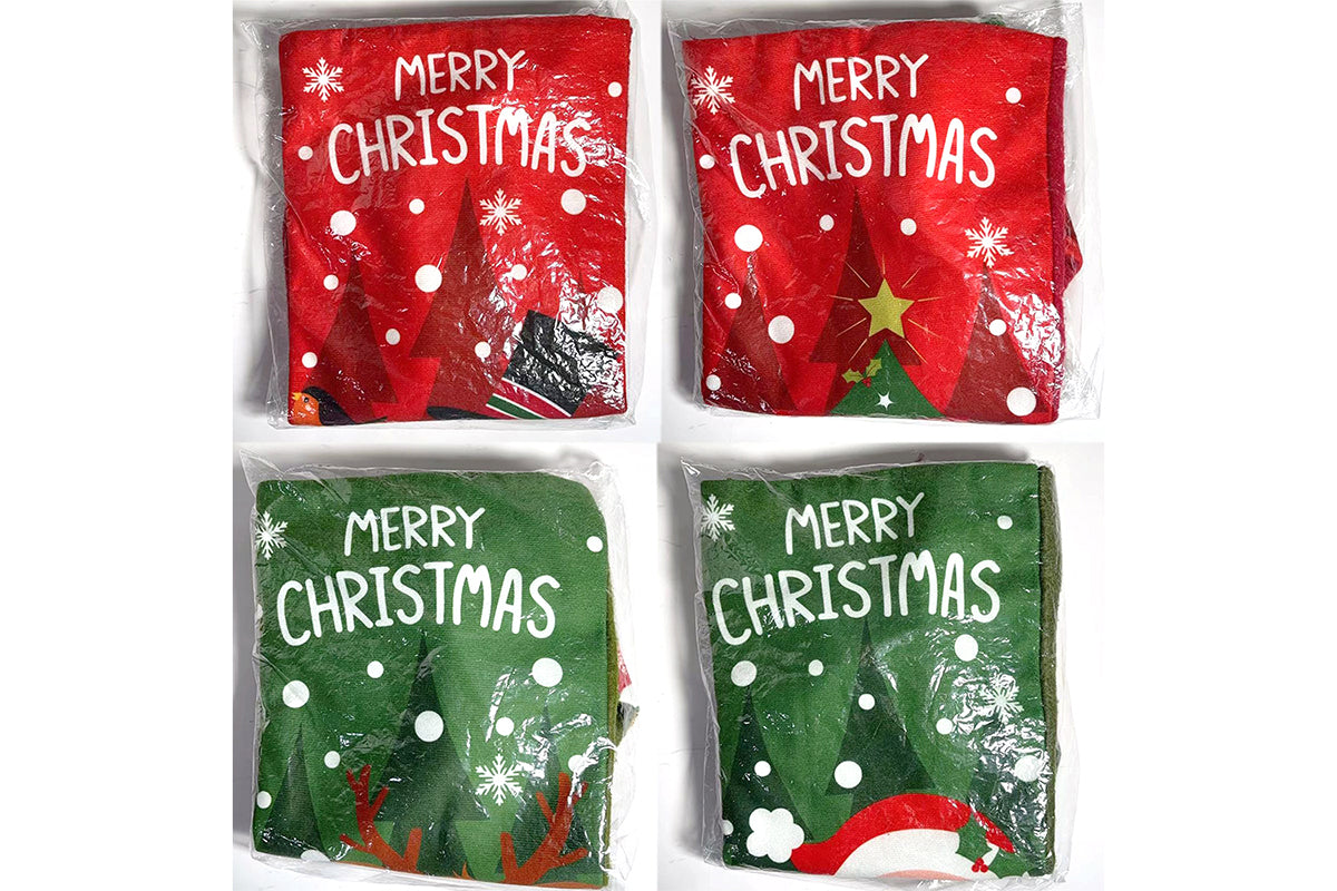 Christmas Stocking Goodies Sock Xmas Wall Tree Party Hanging Candy Bag Decoration-Snow Man