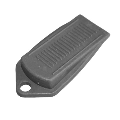 6PCS Door Wedge Stopper Rubber Grip Security Door Stoppers Wall Protector For Home-Grey