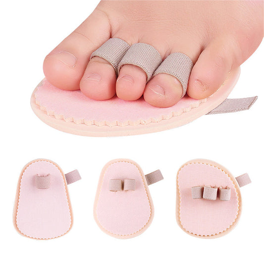 Toe Straightener Cushions Pads Toe Splint Regulator Corrector for Crooked Toes Hammer Toes for Left Foot