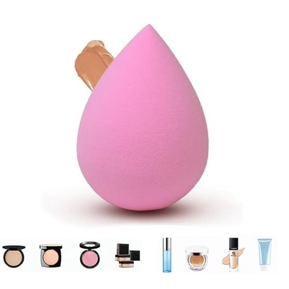 Makeup Sponge Set with Case Triangle Puff for Liquid Cream Powder-14 Piece Set