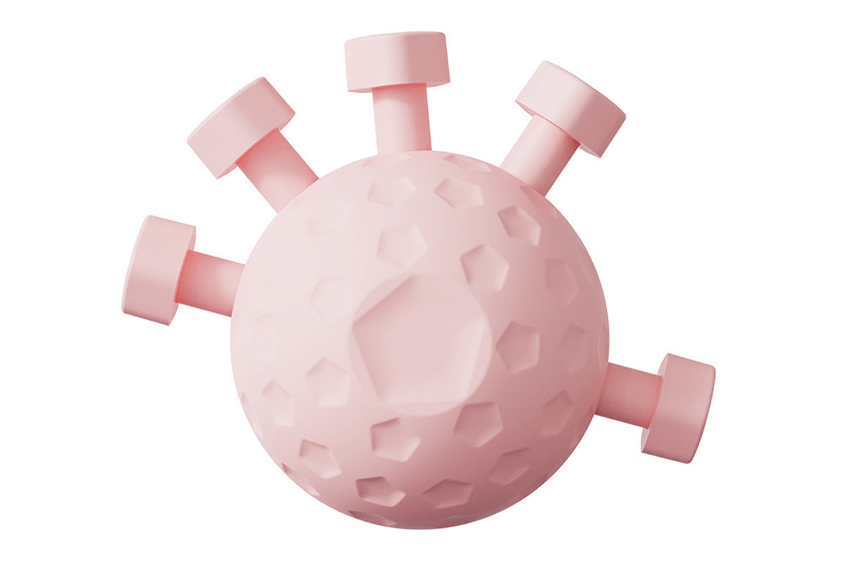 Finger Grip Strengthener Adjustable Hand Grip Strength Ball for Finger Hand Wrist -Pink