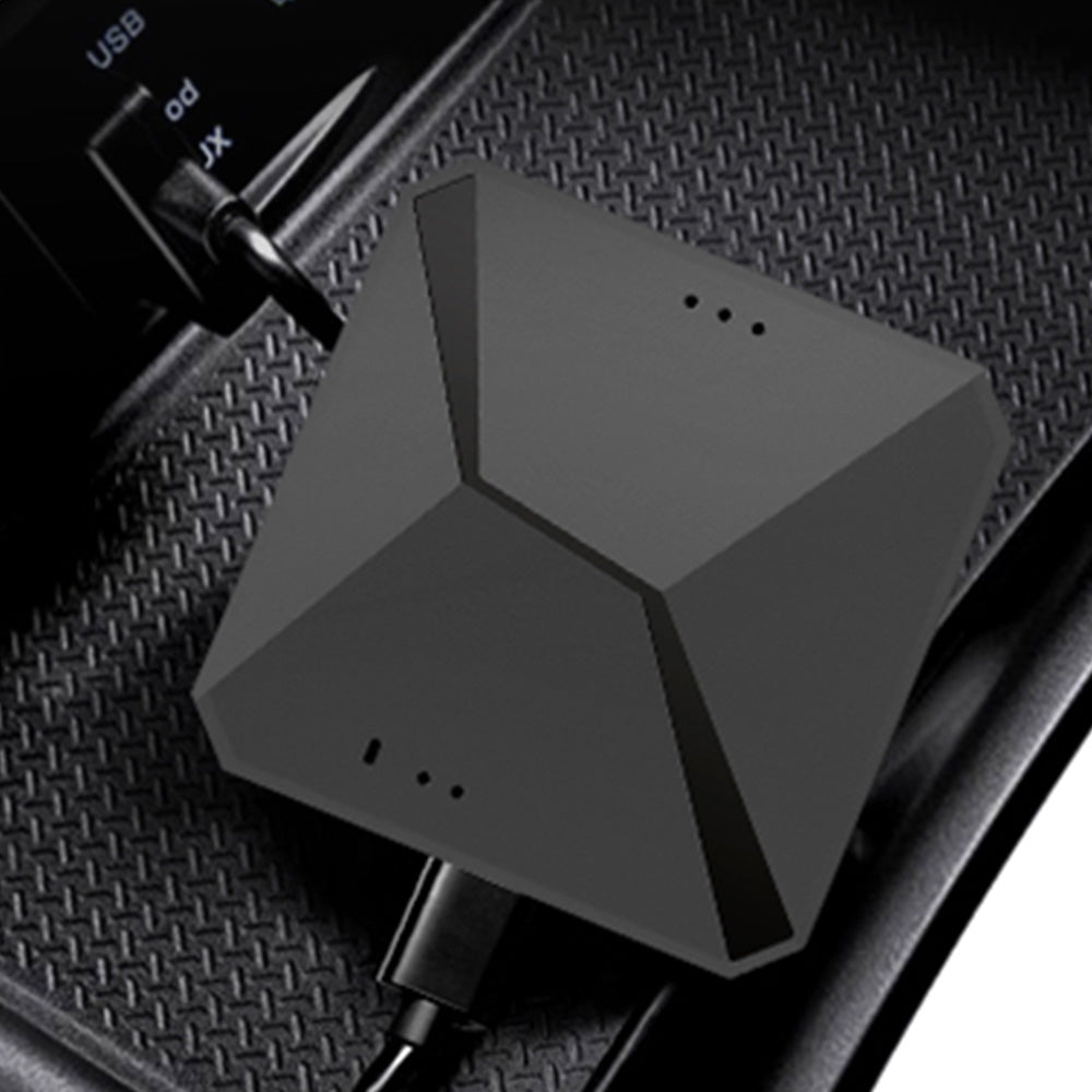 Plug And Play Wireless Carplay Adapter Dongle Box for Factory Wired Android Auto and CarPlay Cars