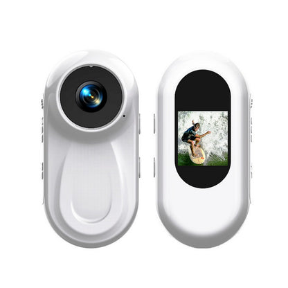 1080P Mini Body Camera Mini Body Camera for Traveling and Motorcycle-white