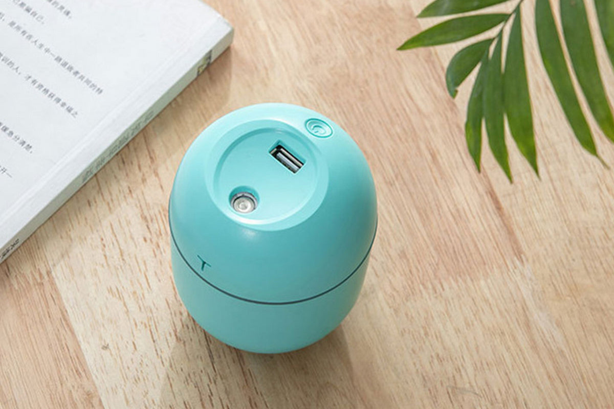 Aroma Ultrasonic Humidifier for Office room Water Shortage Protection-Green