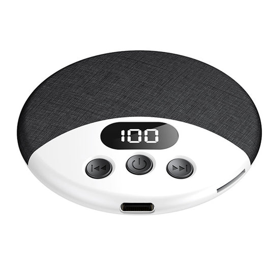 Under Pillow Bluetooth Sleep Speaker Wireless Bone Conduction Pillow Speaker-Black