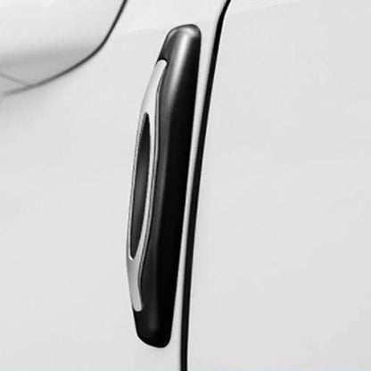 4Pcs Car Door Edge Protector Anti Scratch Strip for Most Vehicles-Black