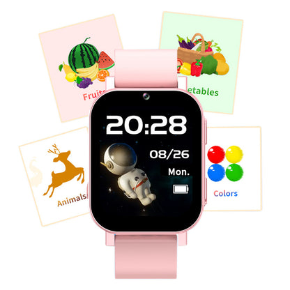 Smart Game Watch 30 Educational Games Word Learning for Boys Girls-Pink