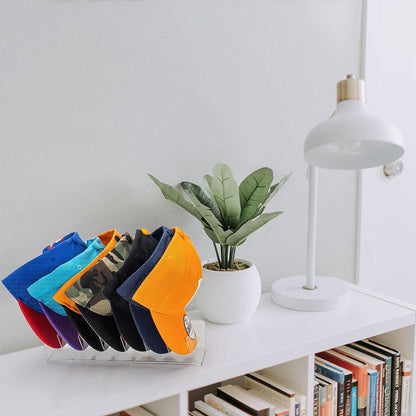 Baseball Caps Storage Stand Acrylic Freestanding Hat Rack Display Stand Holder Clear