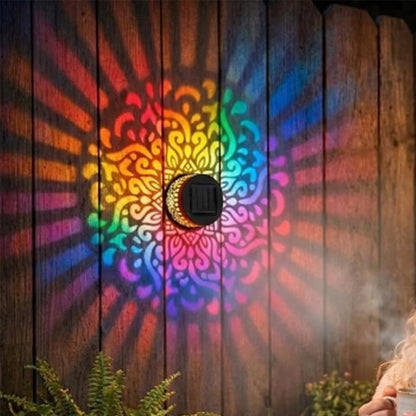 Solar Mandala Wall Light -Mixed Color