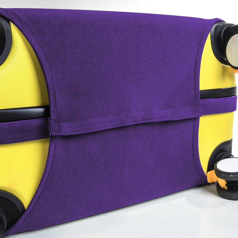 Elastic Luggage Suitcase Cover Travel Case Protector Anti Scratches Slipcover Purple