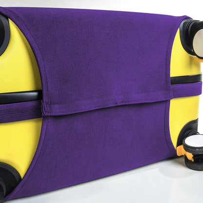 Elastic Luggage Suitcase Cover Travel Case Protector Anti Scratches Slipcover Purple