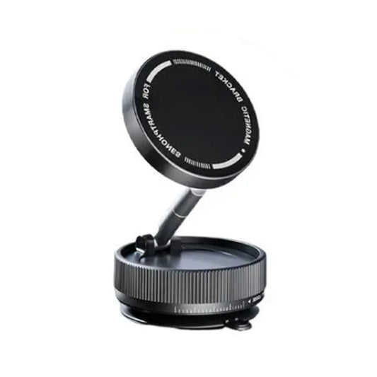 Foldable Vacuum Suction Car Phone Holder Adjustable Phone Holder Mount for Car Black