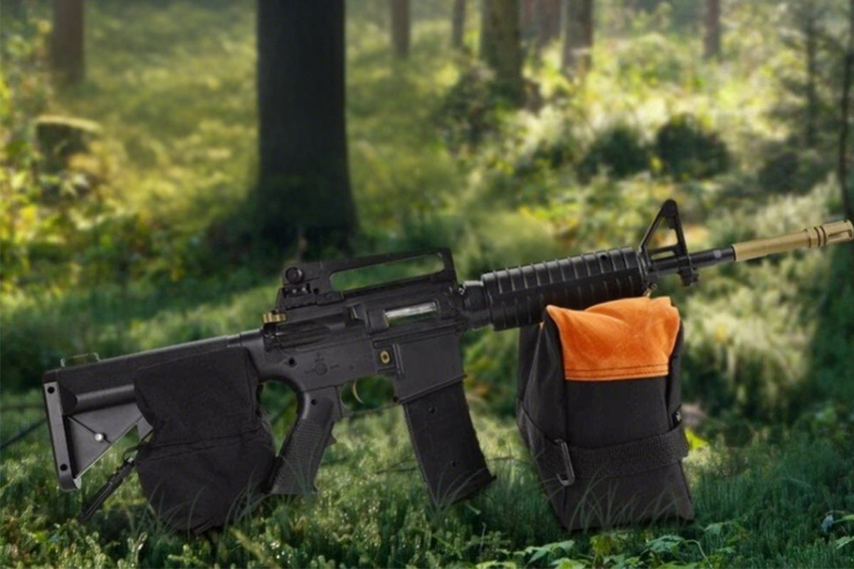 Shooting Range Rest Sandbag for Outdoor Hunting-Orange