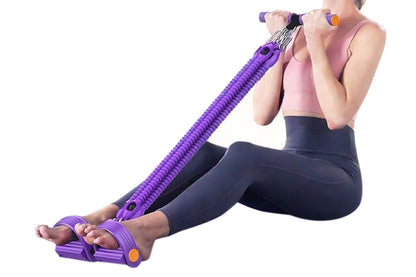 4 Tubes 4-in-1 Resistance Band Pedal Puller