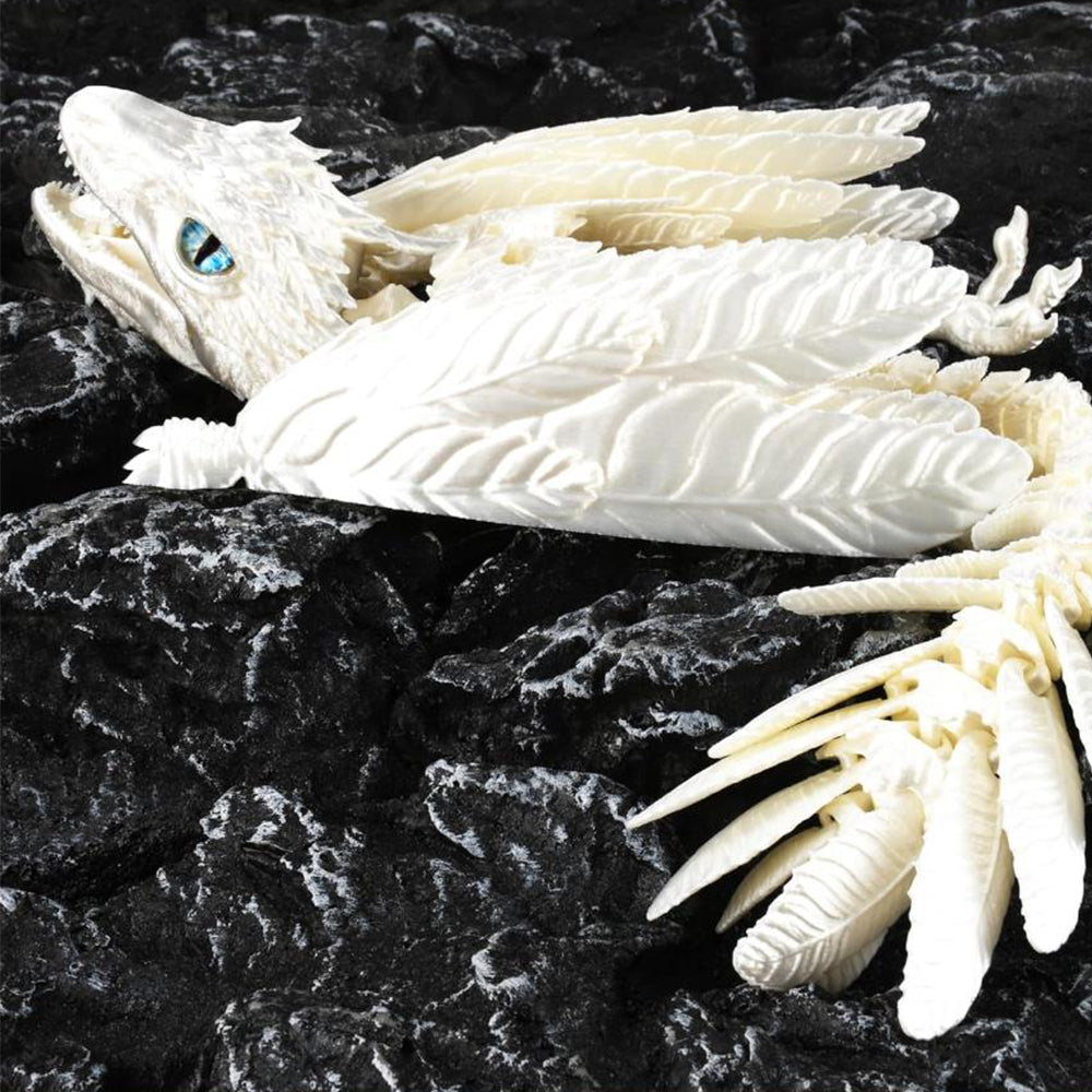 3D Printed Wyvern Dragon Flexible Articulated Dragon Toy Desktop Decor Style 4