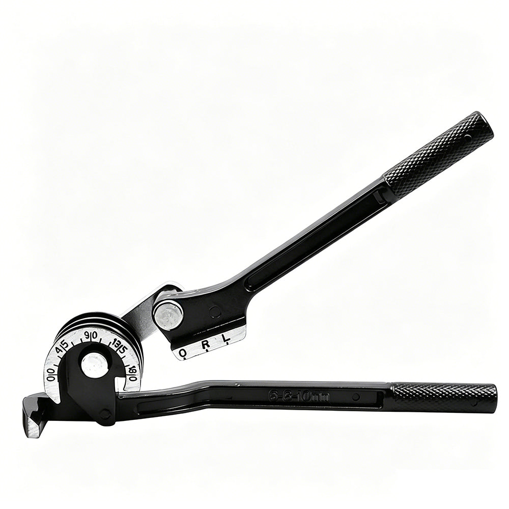 3 in 1 Tube Bender 180 Degree Brake Line Bender for 6 8 10mm Pipe-Black