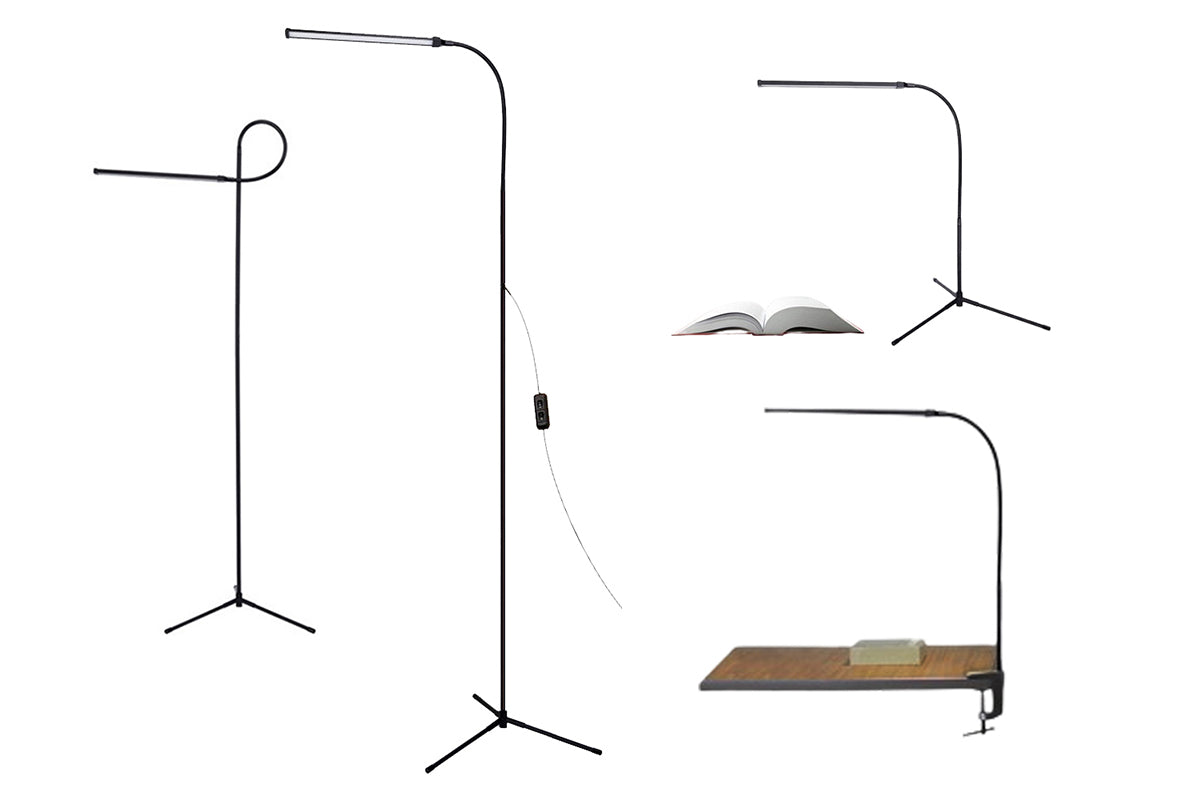 Modern LED Floor Lamp Standing Lamp Gooseneck Dimmable Modern Standing Light