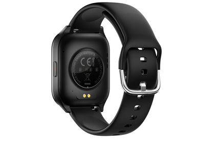 Smart Watch 1.85-Inch Fitness Watch with Heart Rate Sleep Monitor Blood Oxygen 100 Sports Modes Activity Tracker -Black