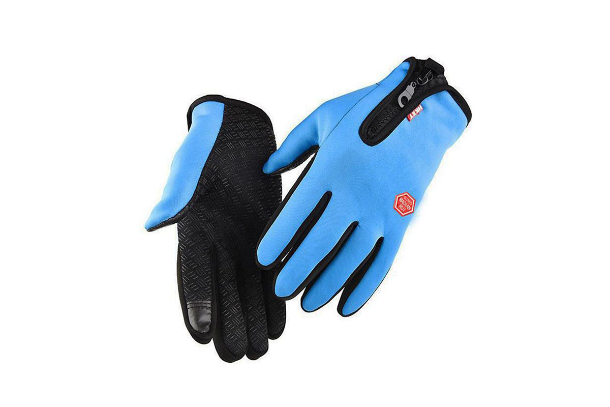 Winter Gloves Touch Screen Water Resistant Windproof Thermal for Cycling-Pink