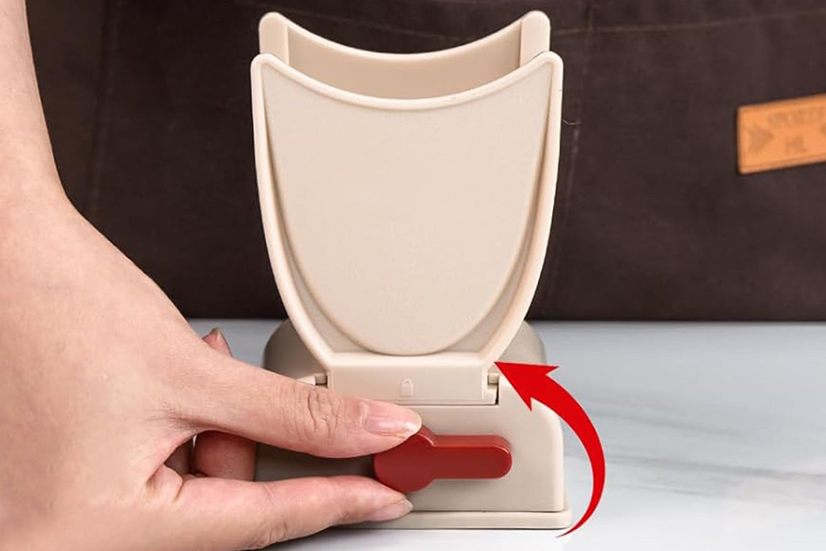 Manual Meat Slicer with Stainless Steel Blade for Beef Pork Mutton Hot Pot -Pink