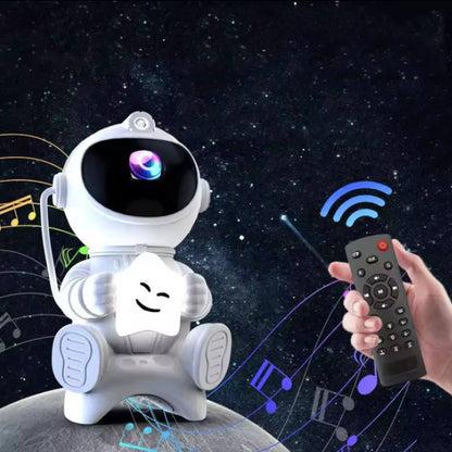 Astronaut Galaxy Star Projector with Bluetooth Speaker and Remote Control-Star