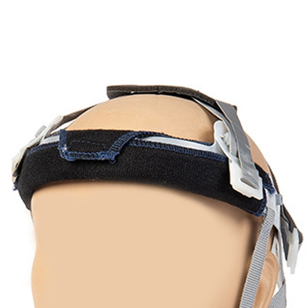 2 Cotton Fire Resistant Foam Hard Hat Sweatbands-Black