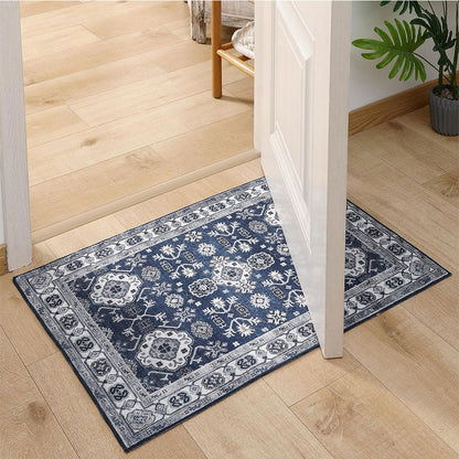 Vintage Boho Floor Mat Washable Non Slip Rugs for Living Room Bedroom Entryways Style 4