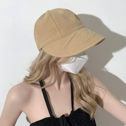 2 Pack Waffle Bucket Hats and Visor Caps - Khaki