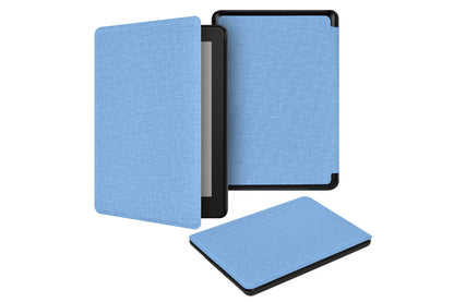 PU Leather Cover Case with Auto Sleep and Wake for Kindle Paperwhite 12th-Grey