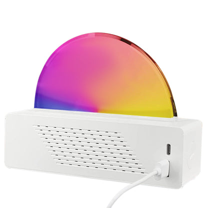 Sunrise Alarm Clock with LED Mood Light & Smart Wake-Up Function White