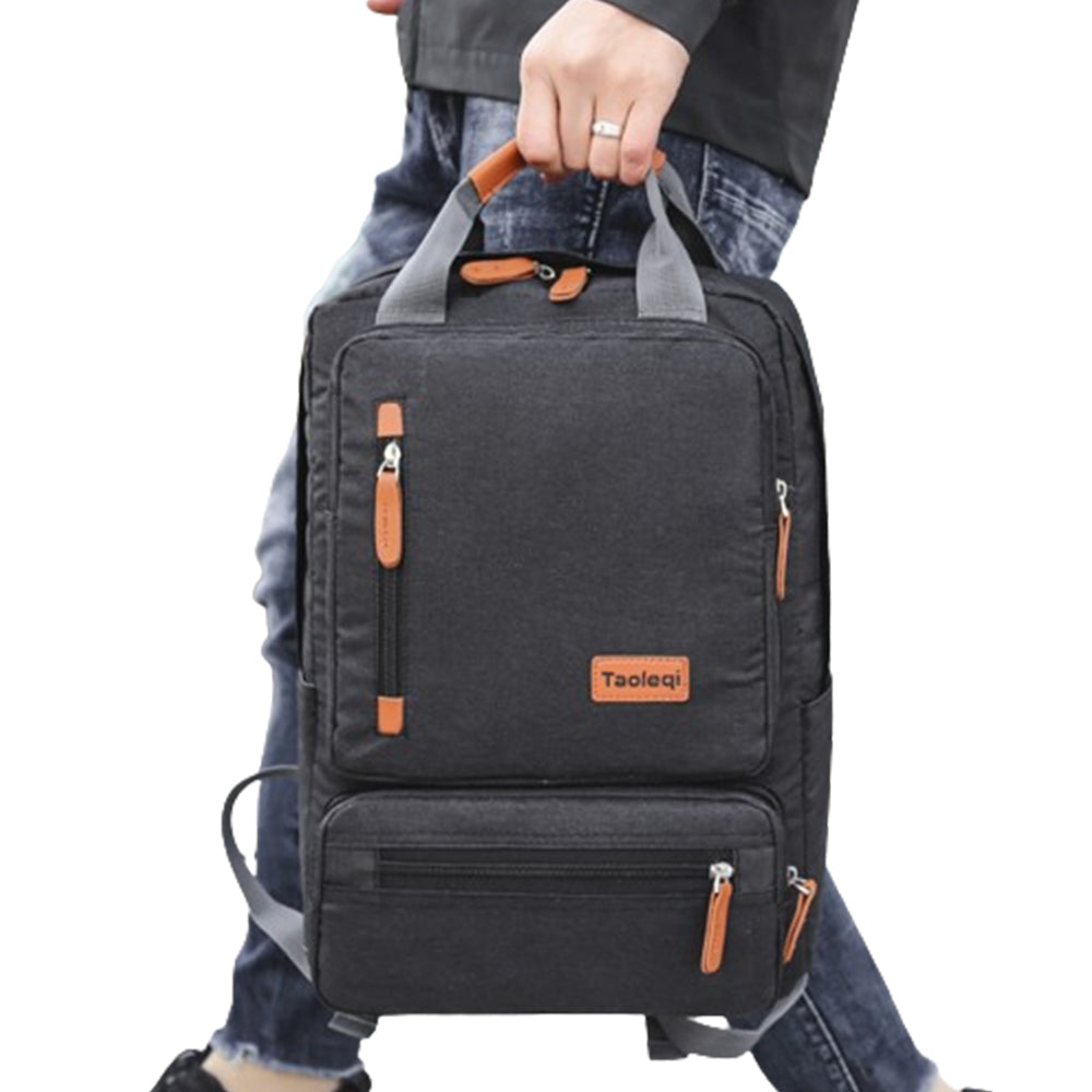 Laptop Backpack Shoulder Bag for Travel School Business Work School Black