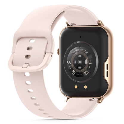 Smartwatch with Bluetooth Calling 2.1 Inch Display 104 Sports Modes Health Monitoring IP68 Waterproof-Pink