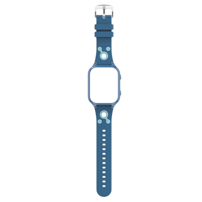 4G Smart Watch For Kids Water-resistant Video Call Positioning Alarm HD Touchscreen Smartwatch-Blue