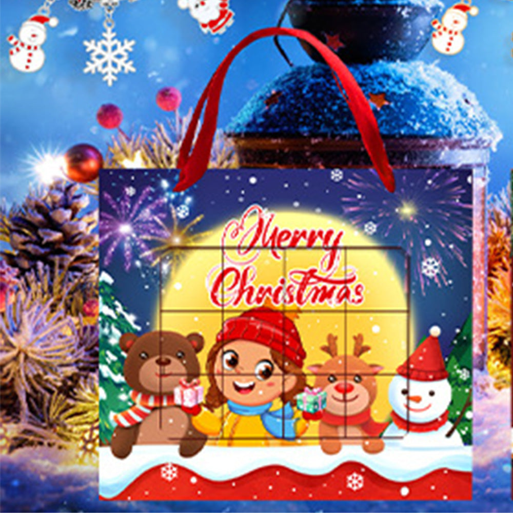 Christmas Advent Calendar Bracelet ¨C Blind Box DIY Charm Bracelet Gift Kit Style 2