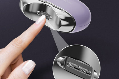 Electric USB Automatic Nail Clipper - Purple