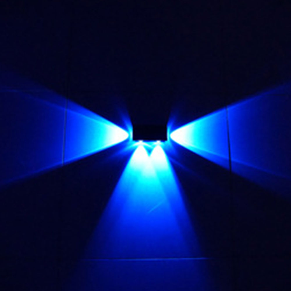 4Pcs Solar Colorful Fence Lights Outdoor Gardeb Deck Lights Step Wall Lights for Garden