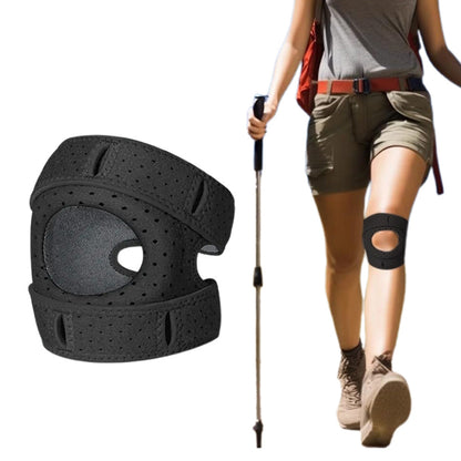 Professional Sports Knee Brace Meniscus Support for Running Hiking Black