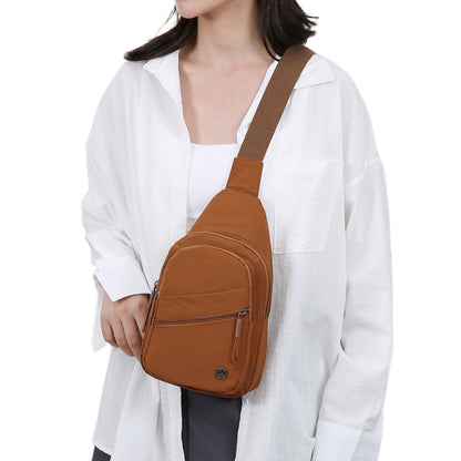 Anti Theft Sling Bag Crossbody Bag for Women Orange