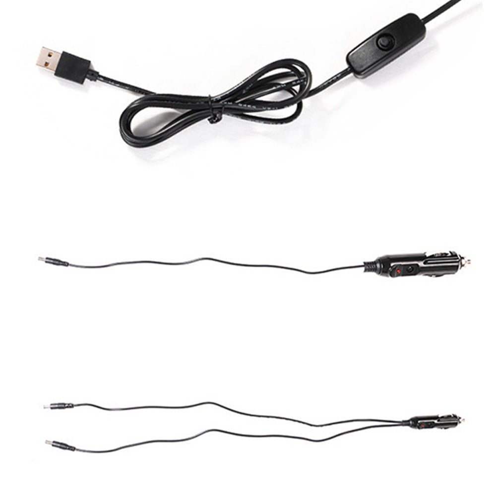 12V Heated Car Seat Cushion Universal Winter Heating Pad for Vehicles